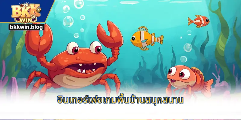 อินเทอร์เฟซเกมพื้นบ้านสนุกสนาน